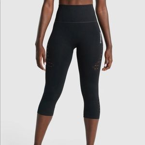 Gymshark energy seamless cropped leggings XS